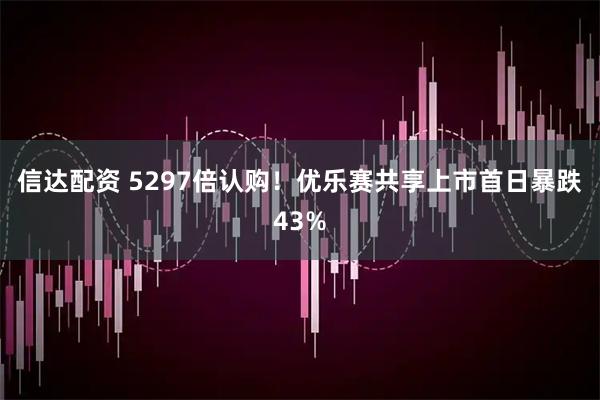 信达配资 5297倍认购！优乐赛共享上市首日暴跌43%
