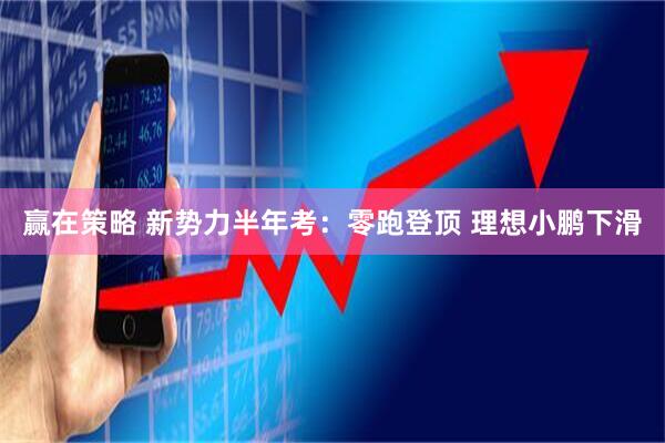 赢在策略 新势力半年考:零跑登顶 理想小鹏下滑
