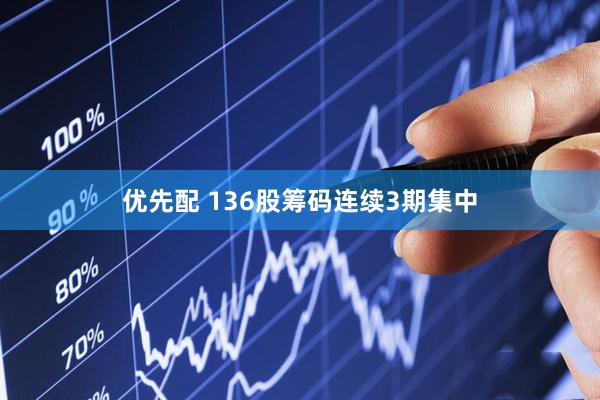 优先配 136股筹码连续3期集中